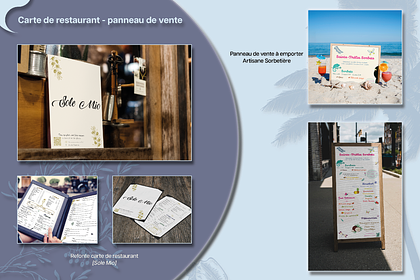 Carte restaurant