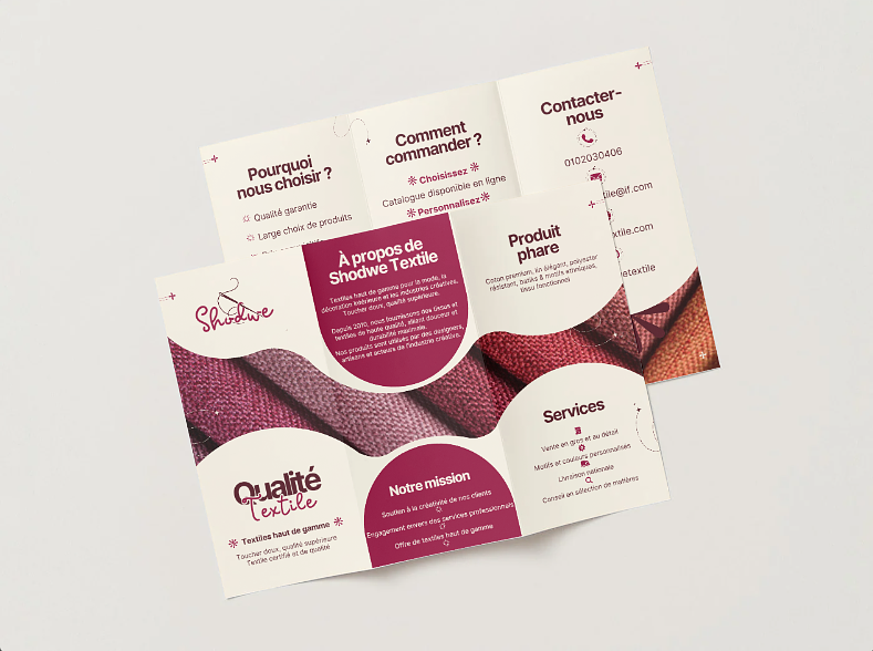 Brochure Shodwe Textile