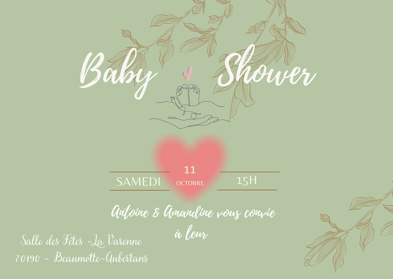 Invitation Bbay Shower