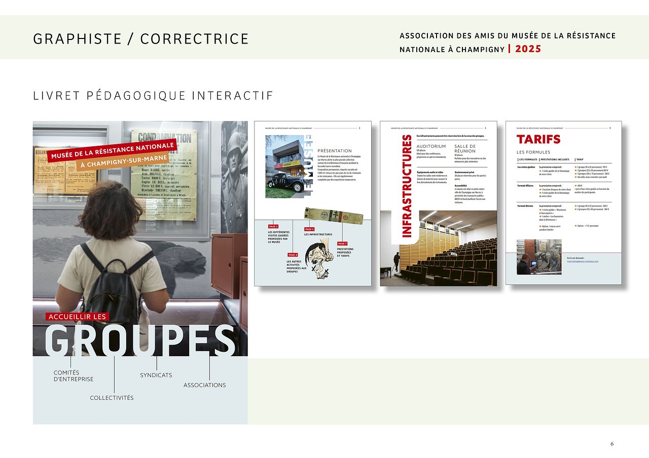 Brochure interactive
