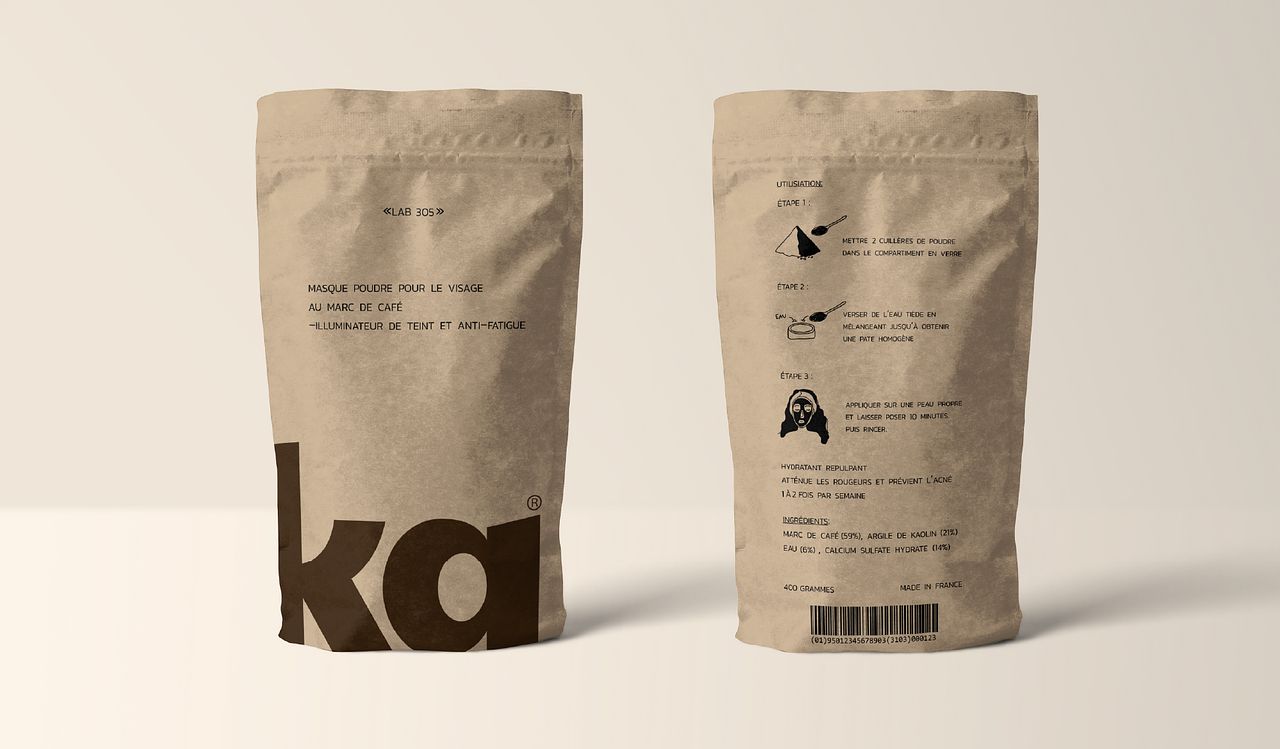 Ka- Branding & packaging marque de cosmétique