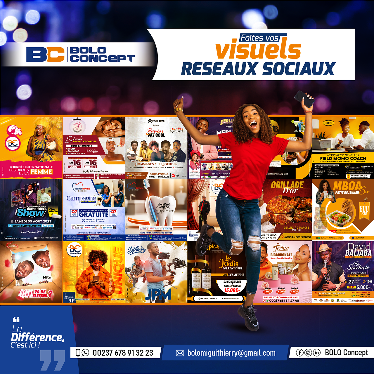 Conception de flyers