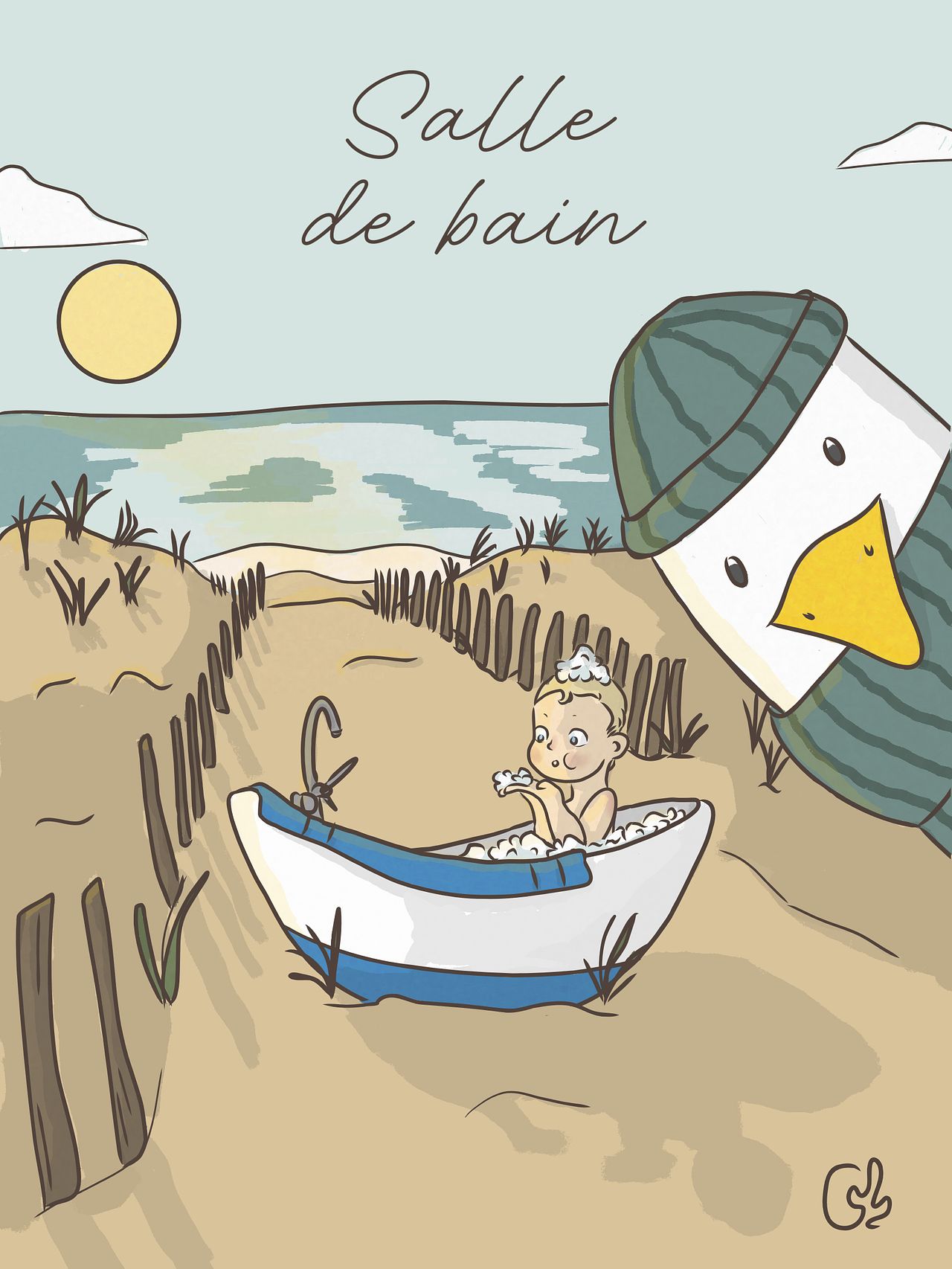 La salle de bain