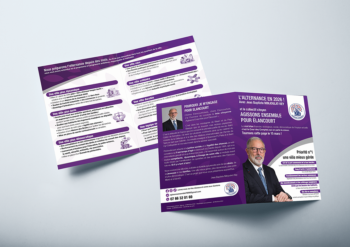 Dépliant Election
