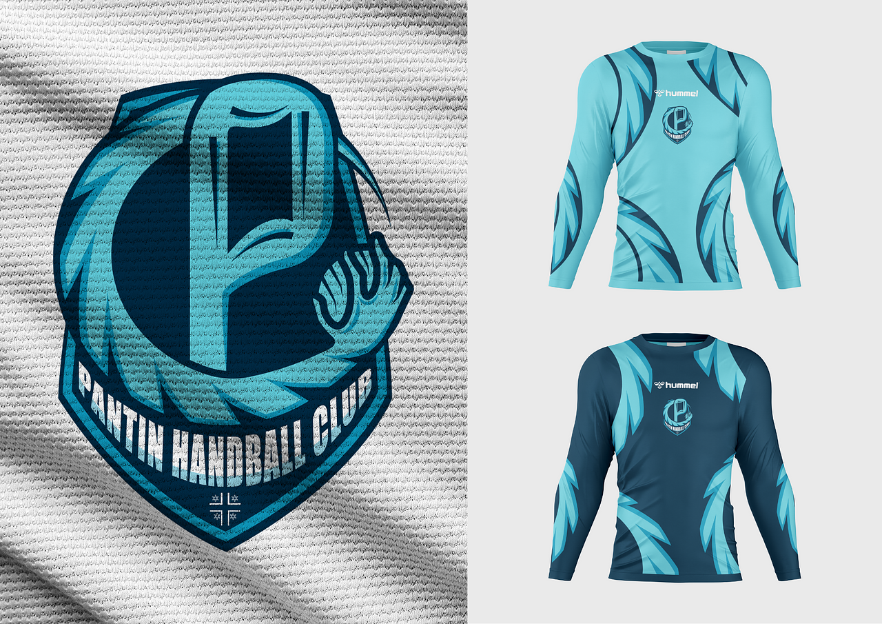 Design logo et maillots club de handball