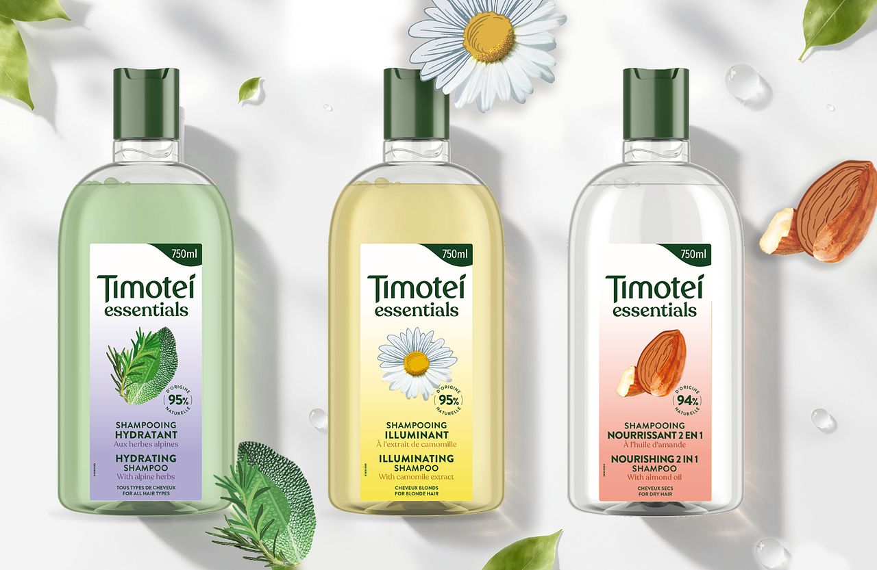 Gamme shampoing - TIMOTEI