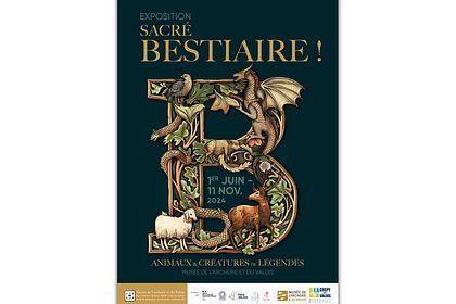 Affiche Expo Musée de l'archerie et du Valois à Cr