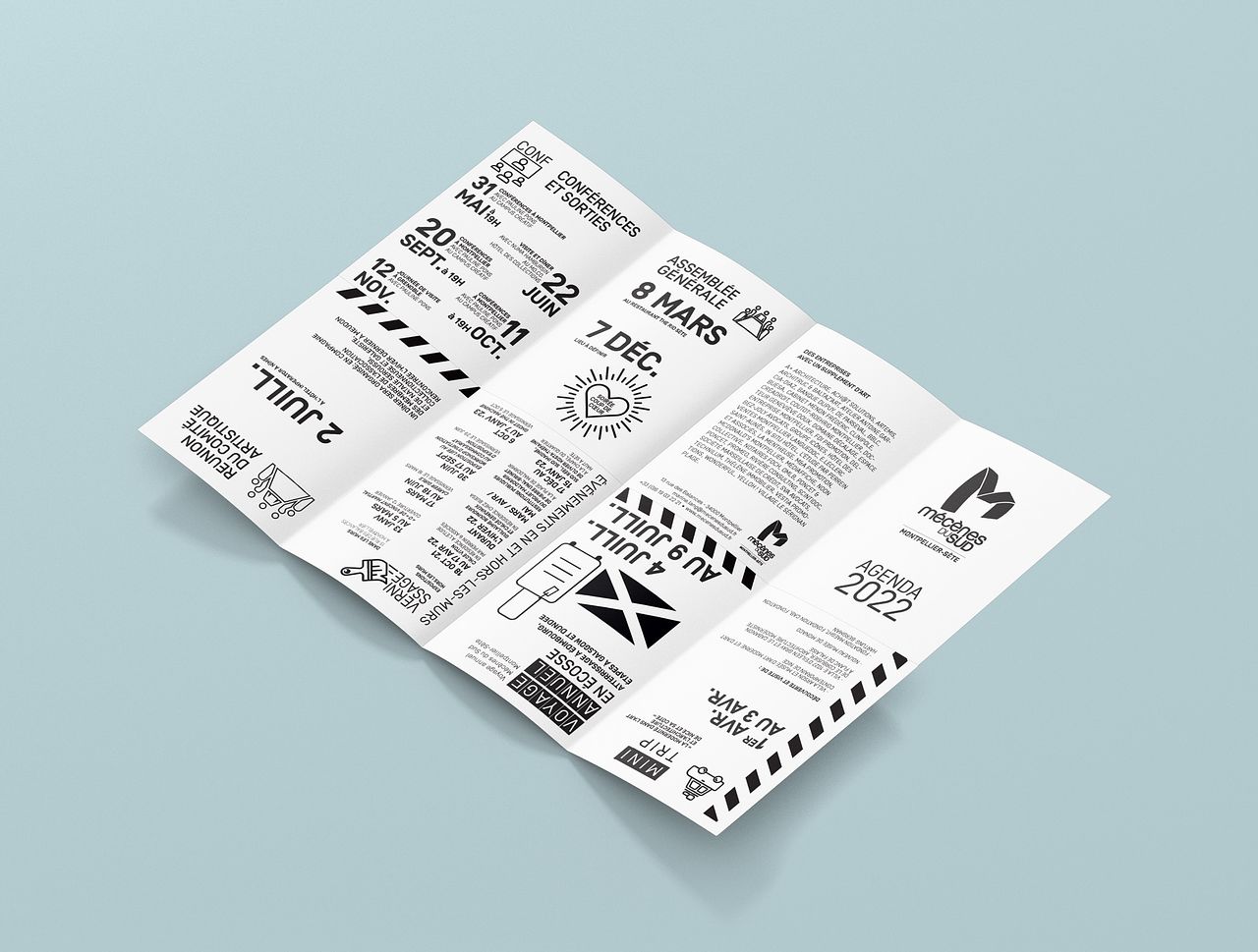 Flyer / Agenda MECENES