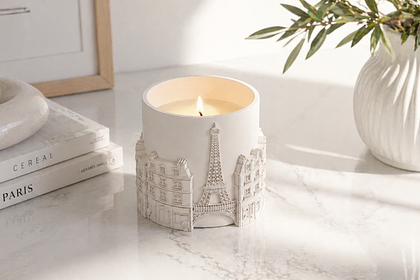 Frise monuments de Paris en 3D