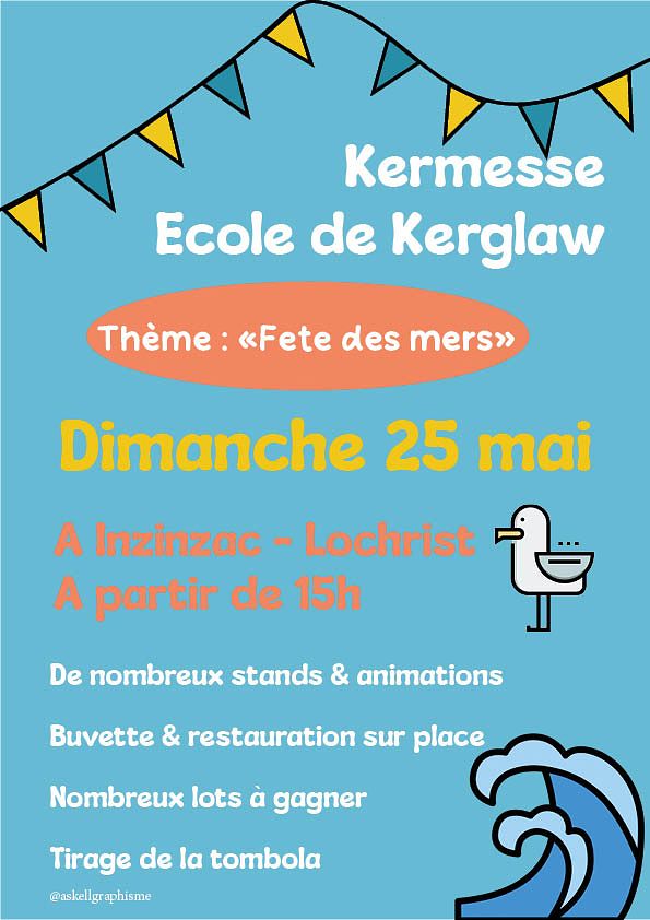 Affiche "kermesse"