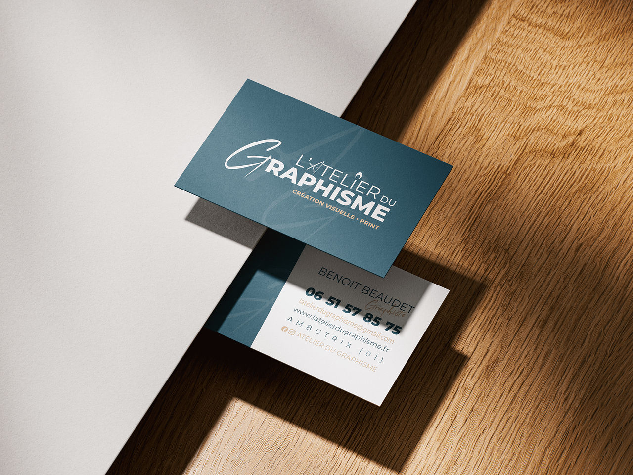 L'ATELIER DU GRAPHISME • CV