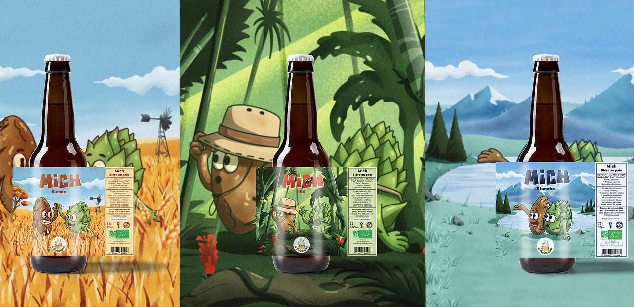 Etiquettes de bières - La Brewlangerie
