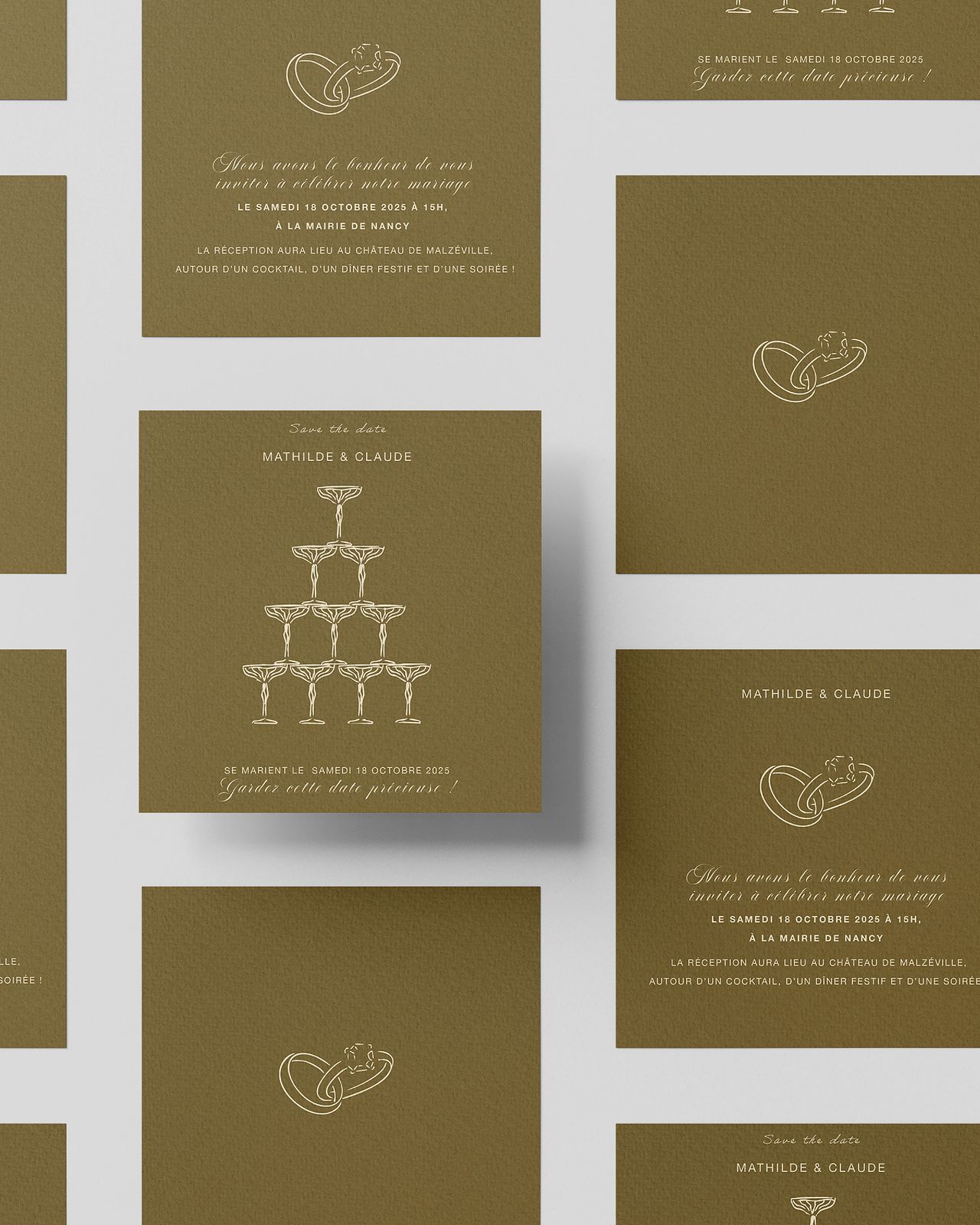 Papeterie de mariage
