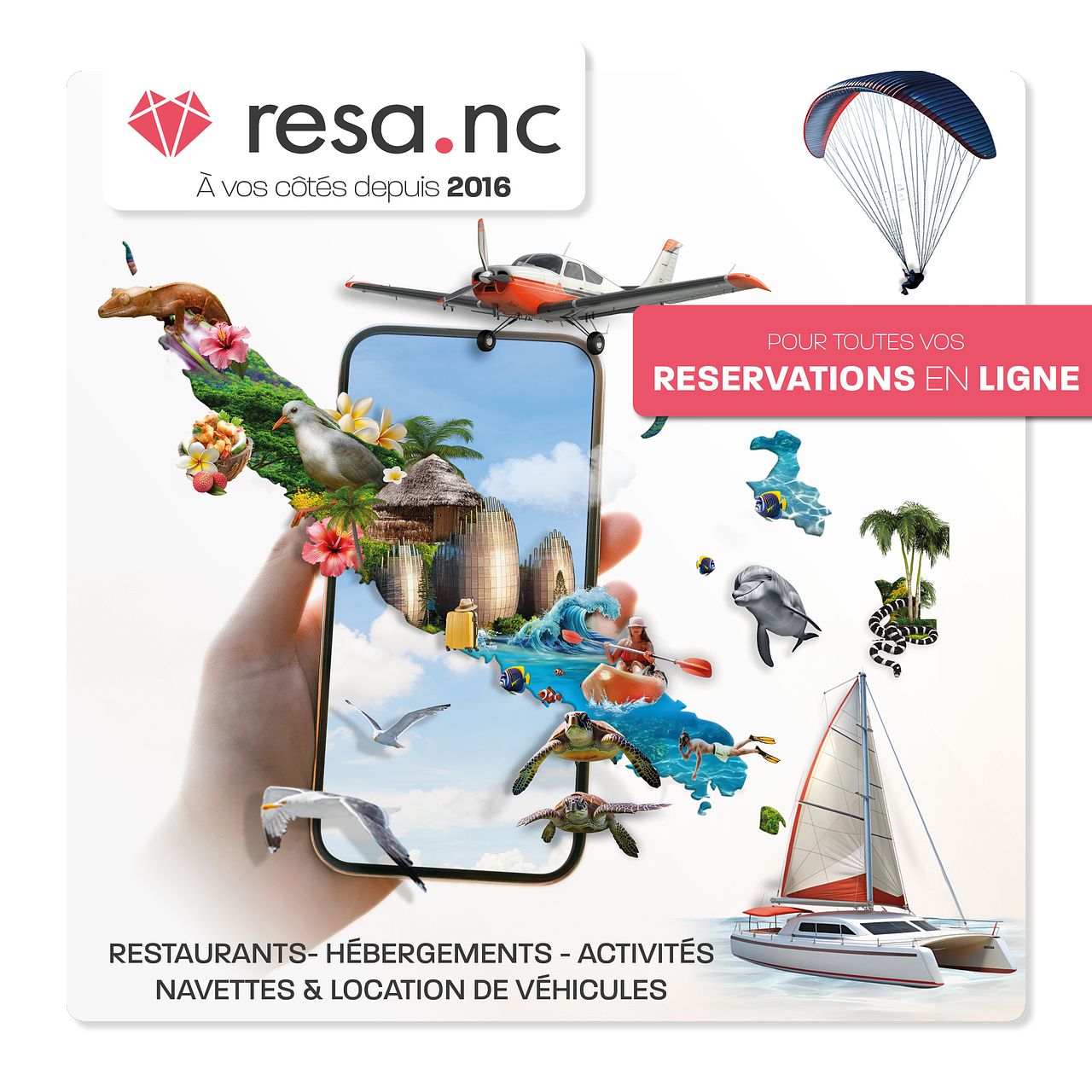 Post RS pour Plateforme de réservation