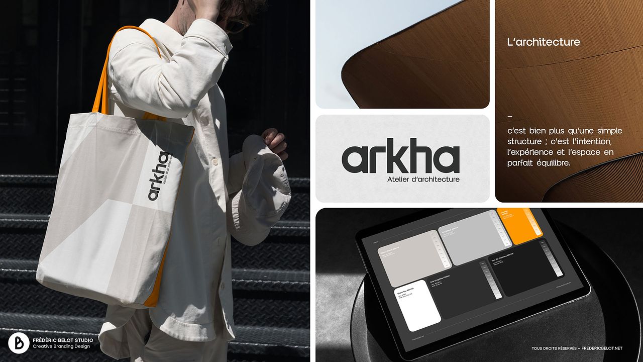 ARKHA | Naming/Identité visuelle