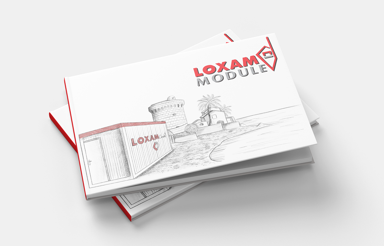 Couverture d'une Brochure pour Loxam Corse