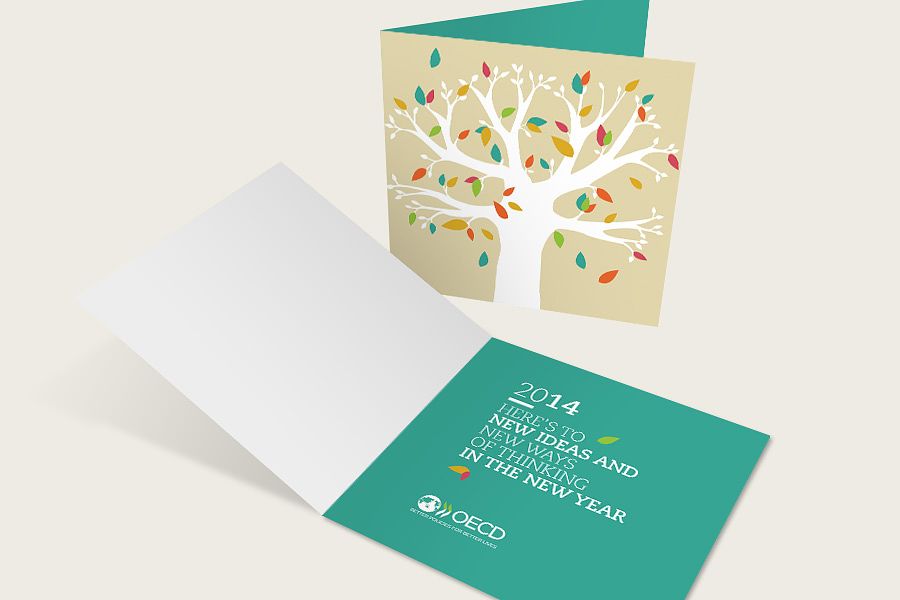 Carte de voeux OCDE 2014
