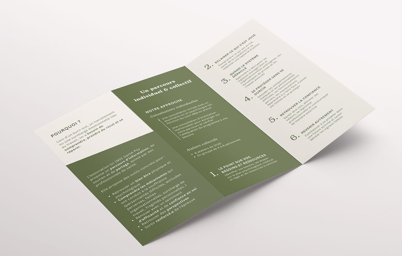 Flyer - Atelier Psy