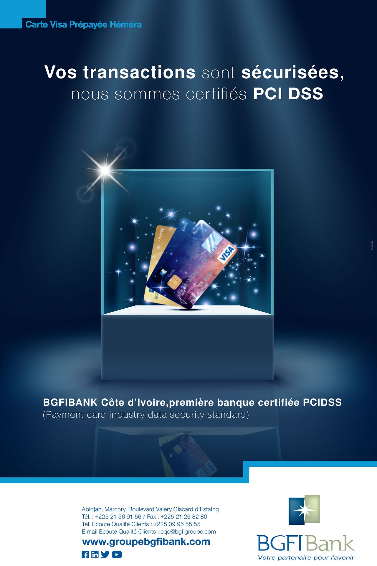 Affiche Héméra BGFI Bank