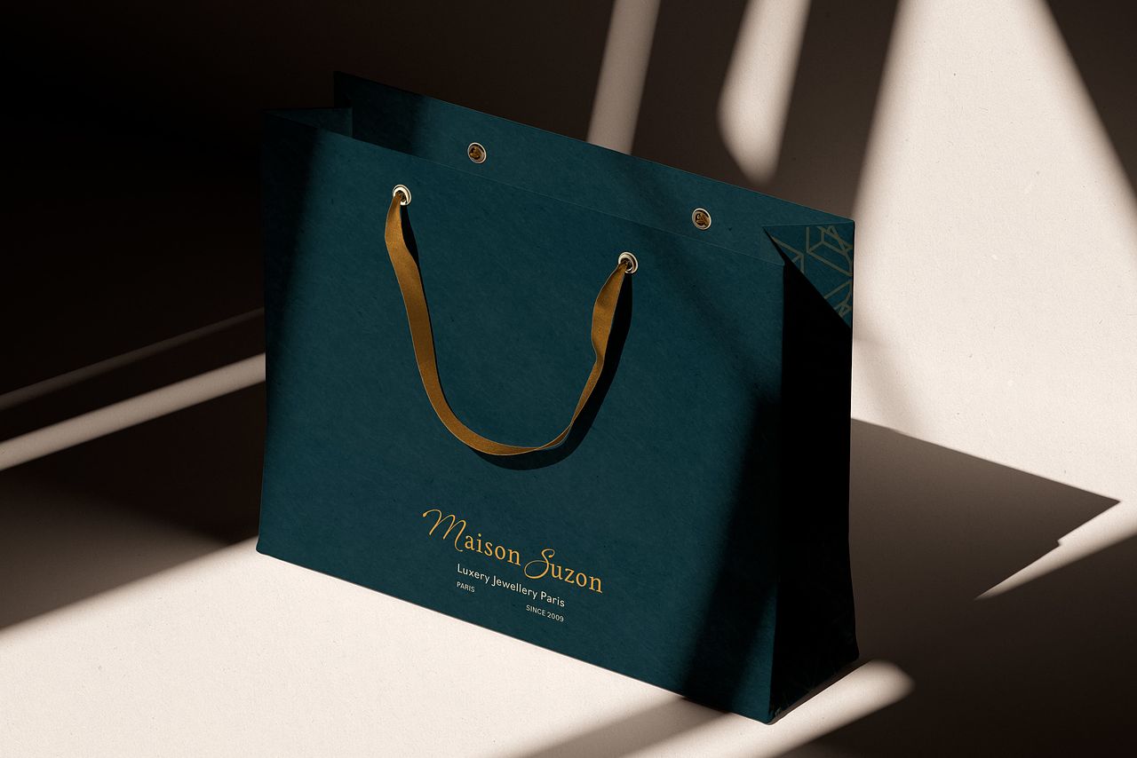 Sac en papier joaillerie de luxe