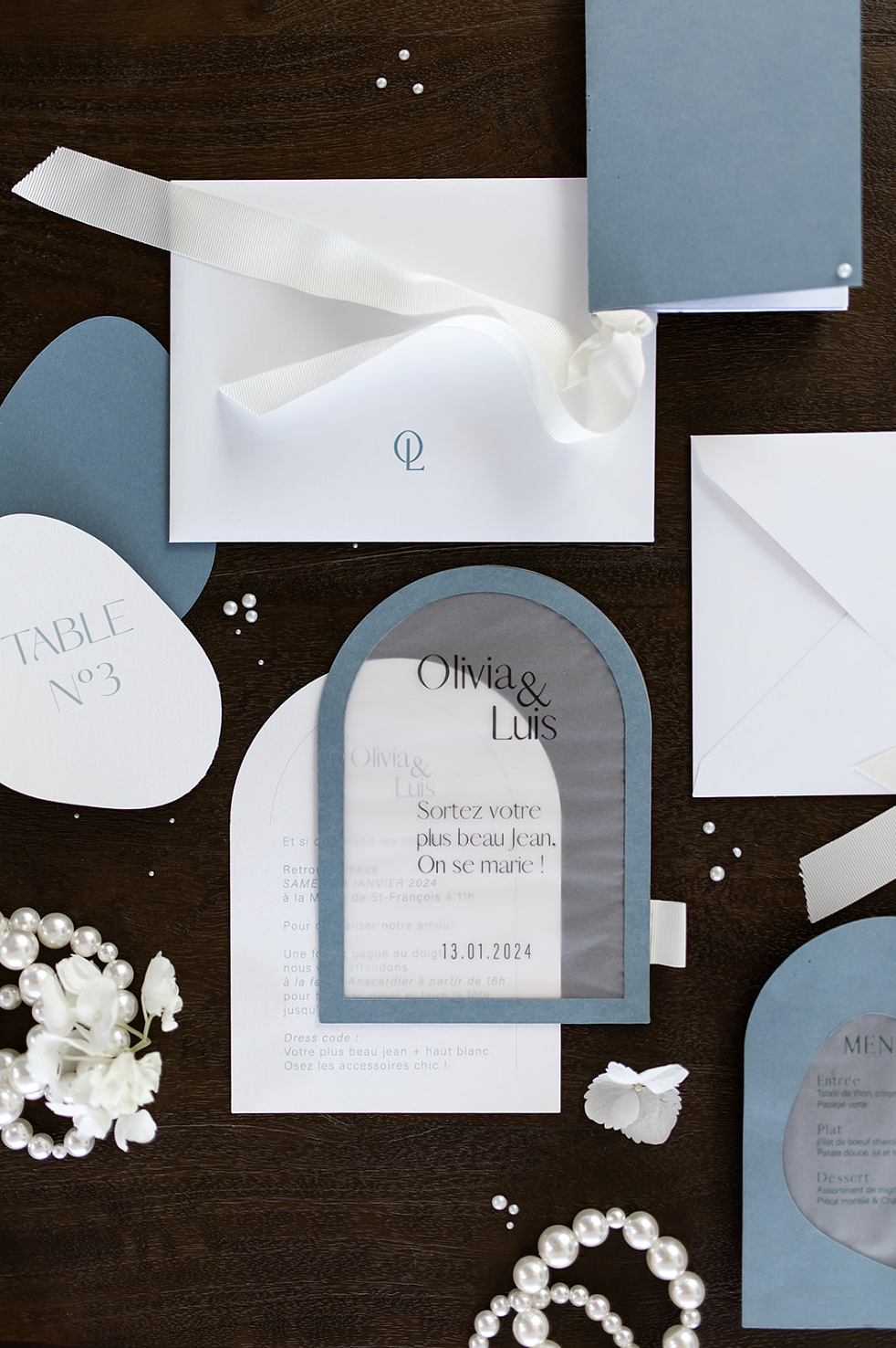 Blue jean Wedding