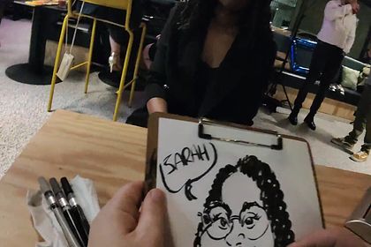 Prestation Caricaturiste du 12 décembre 2025