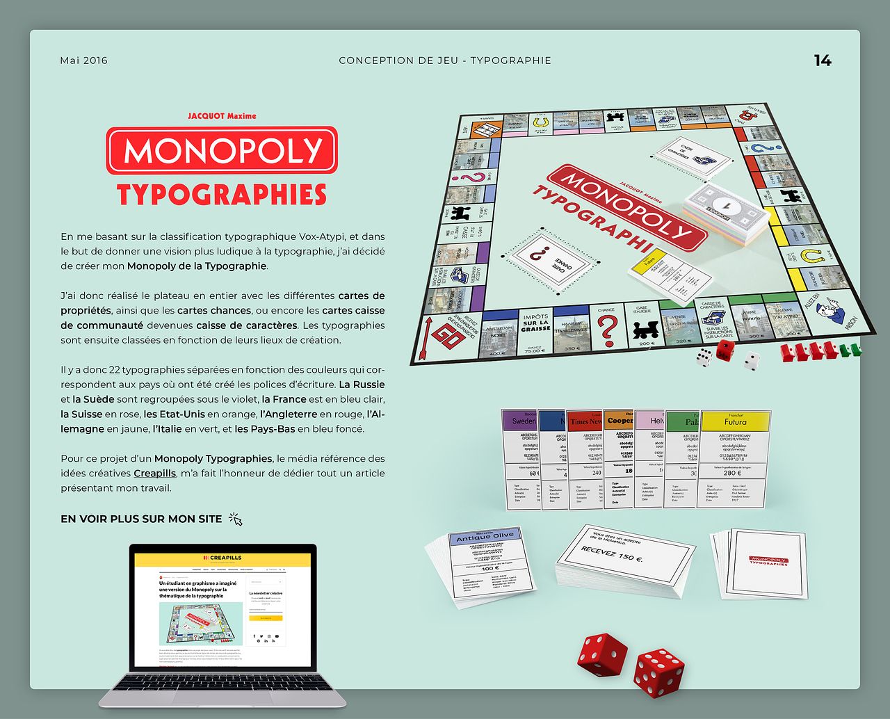 Monopoly Typographies