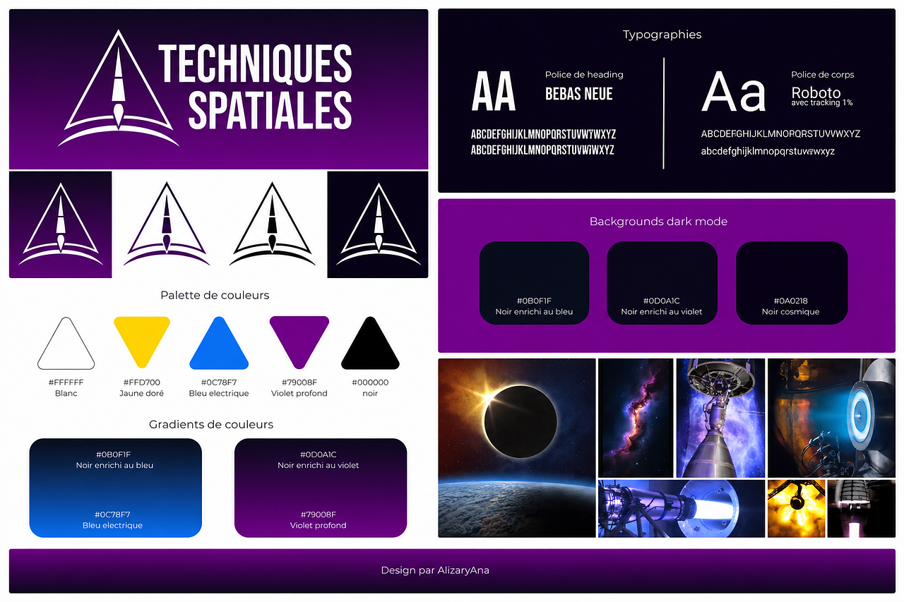 Création de logo et charte graphique pour un futur