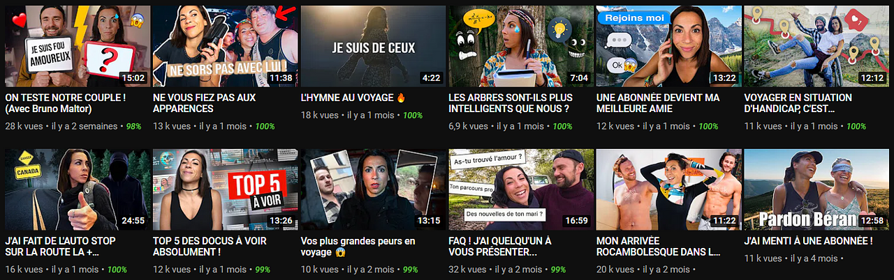 Vidéos réalisées avec Little Gypsy