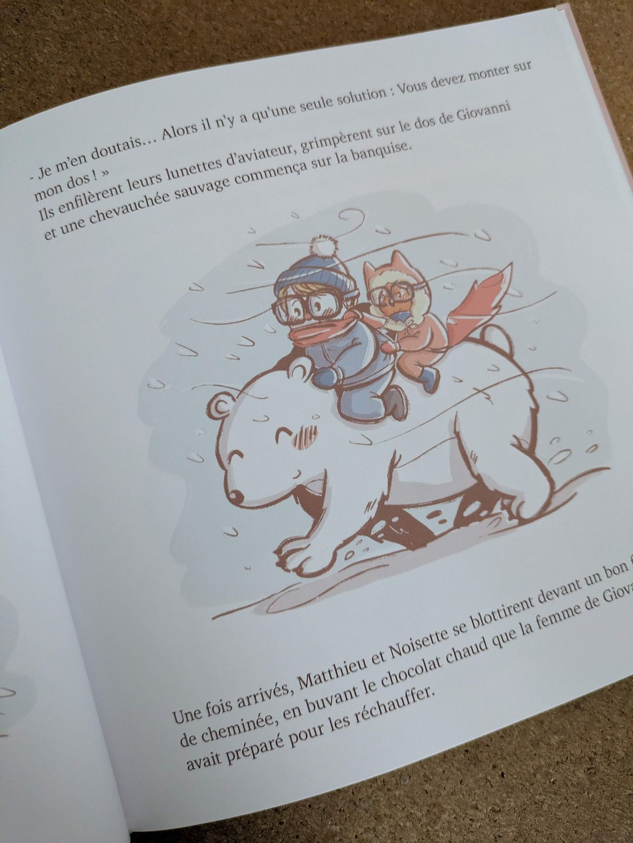 Illustration page Les incroyables aventures