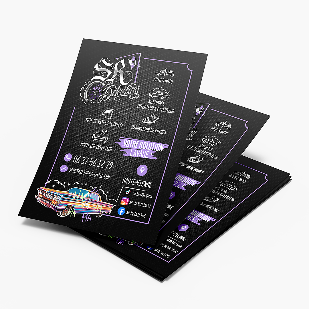Flyer SR Detailing