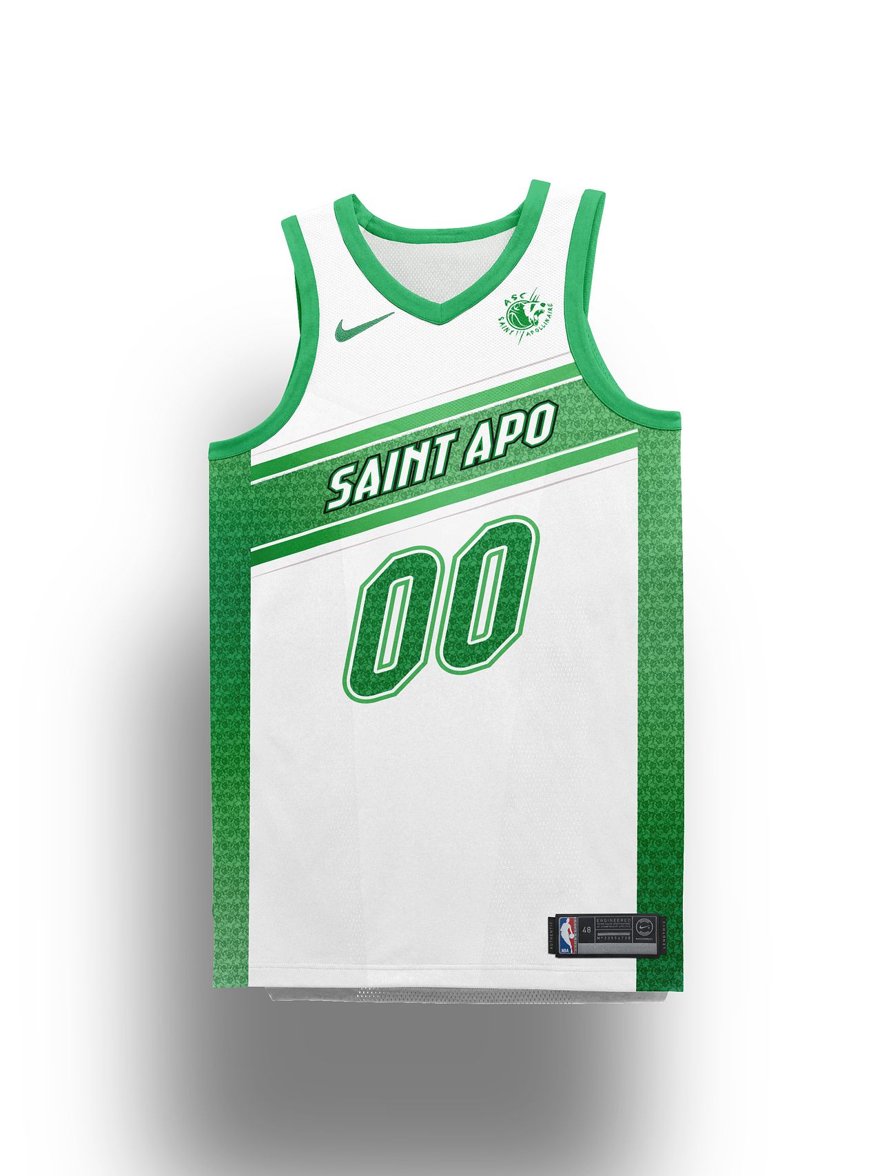 Maillot concept pour l'ASC Saint Apollinaire