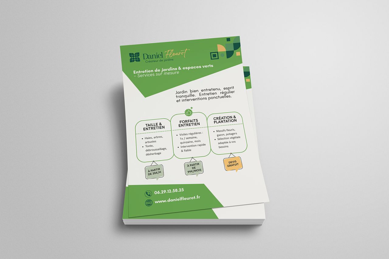 Communication Print — Maquette Flyers Publicitaire