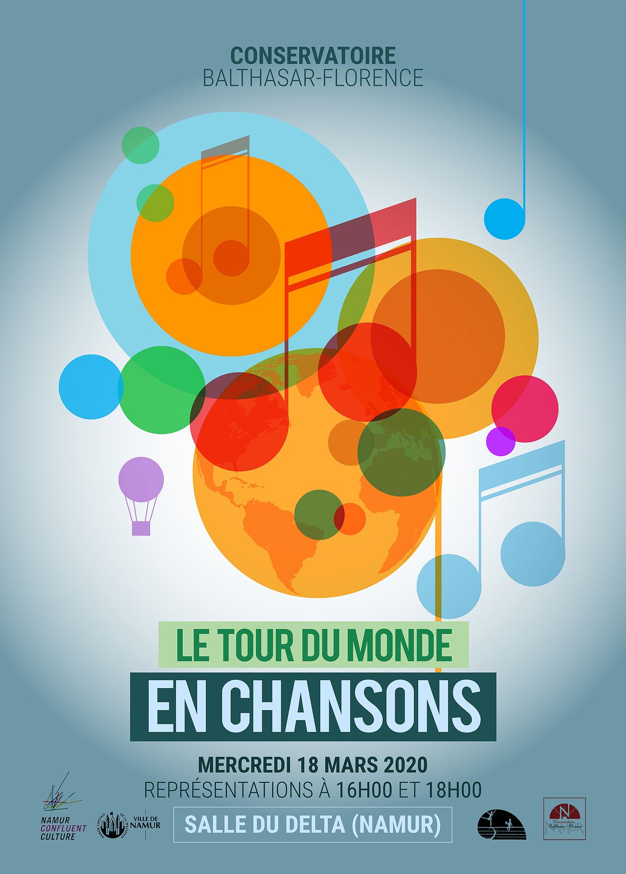 LE TOUR DU MONDE EN CHANSONS