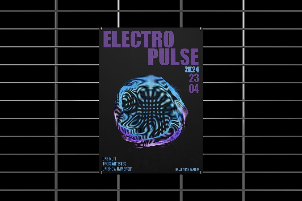 Affiche ELECTRO PULSE