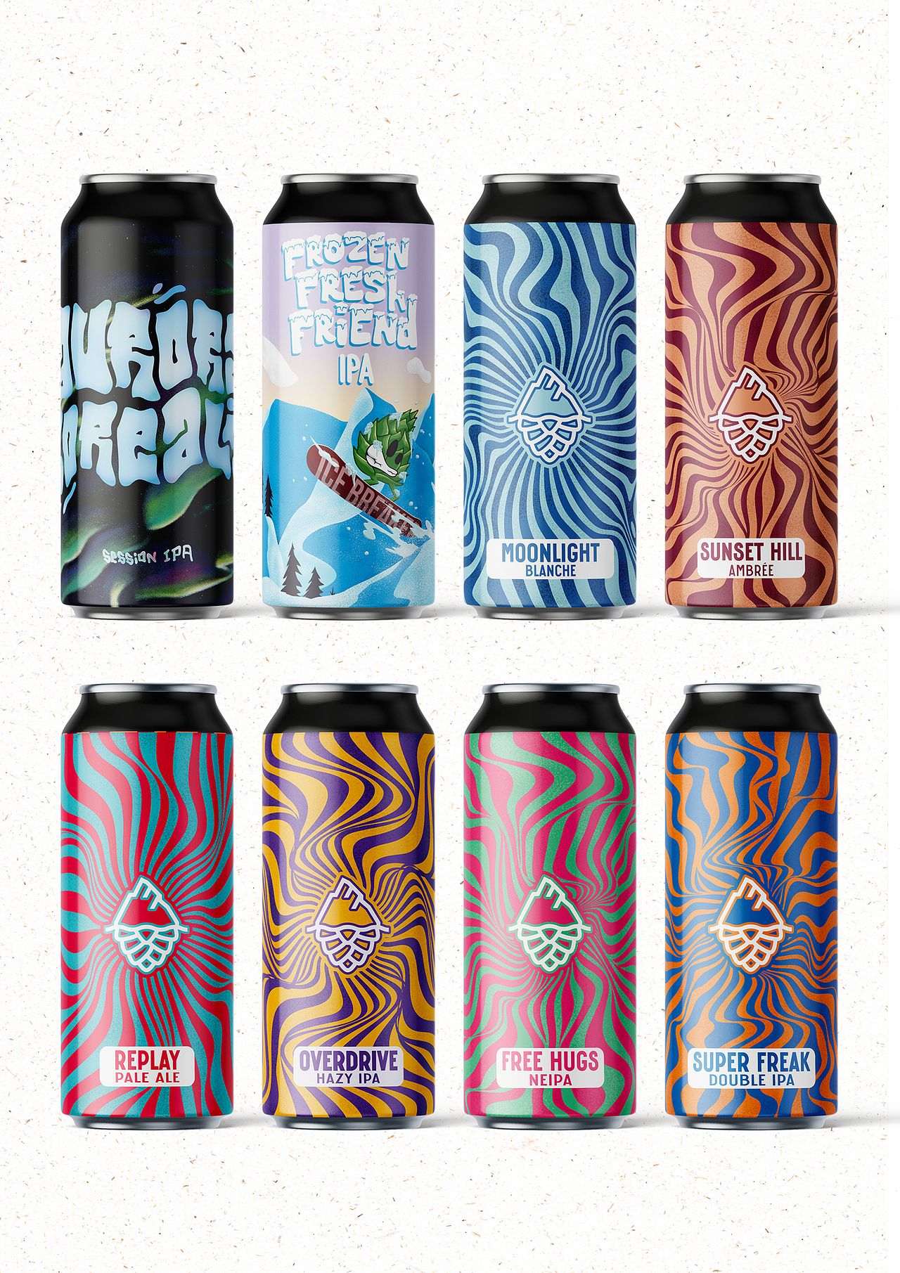 Etiquettes de bières - Ice Breaker Brewing