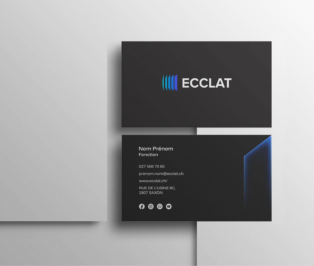 ECCLAT CARTES DE VISITE