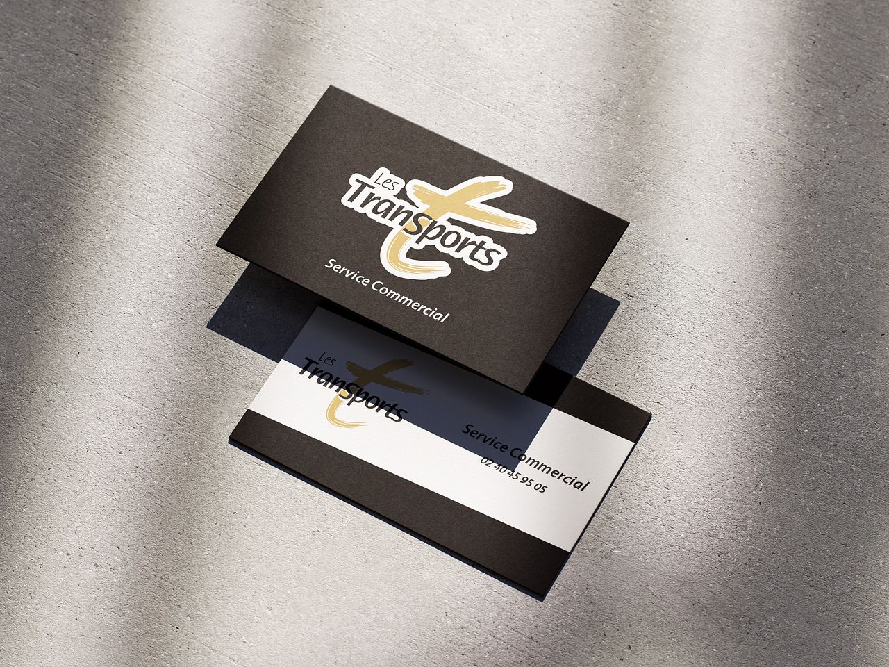 Carte de visite Transport T
