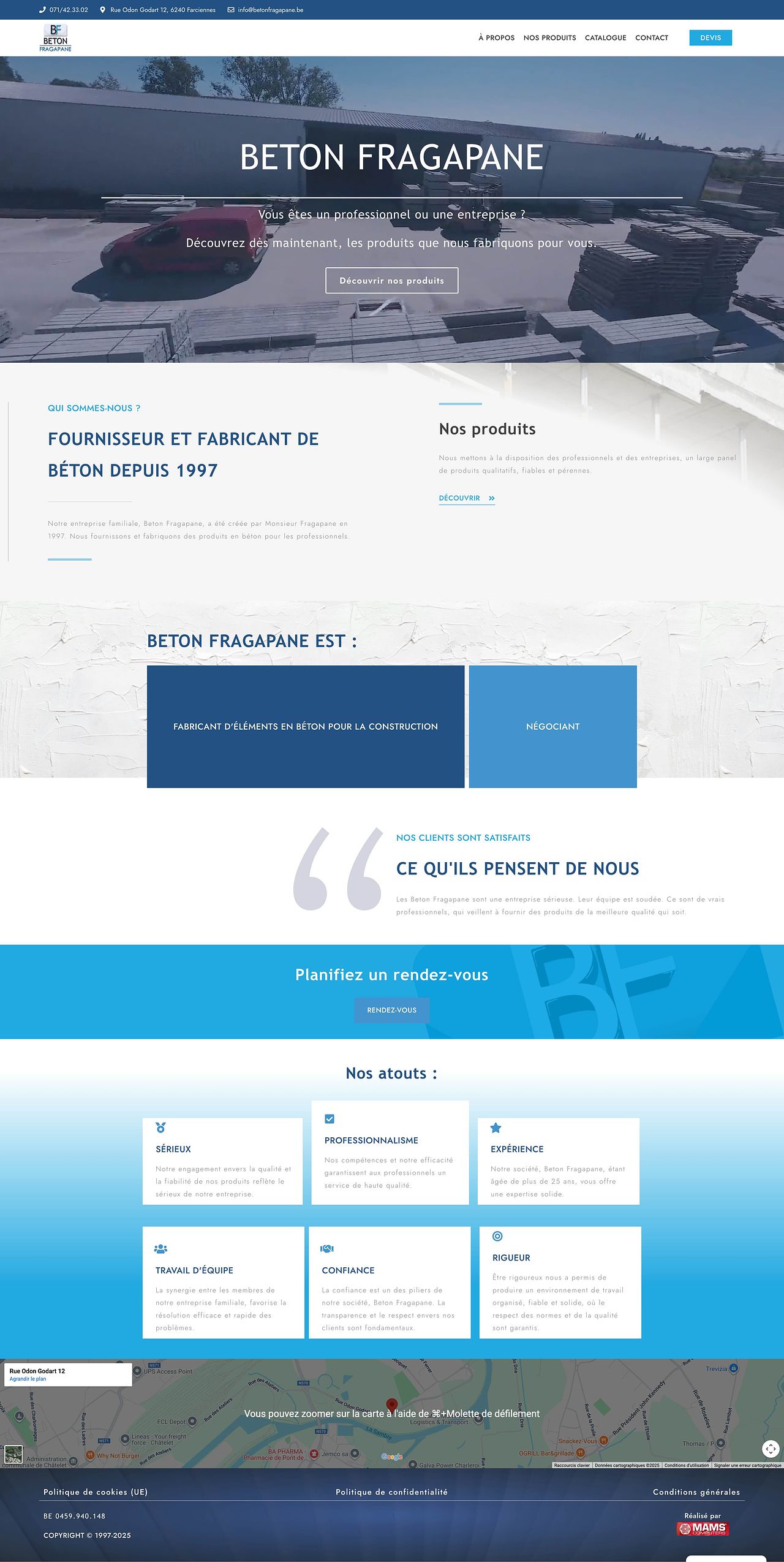 Site d'entreprise
