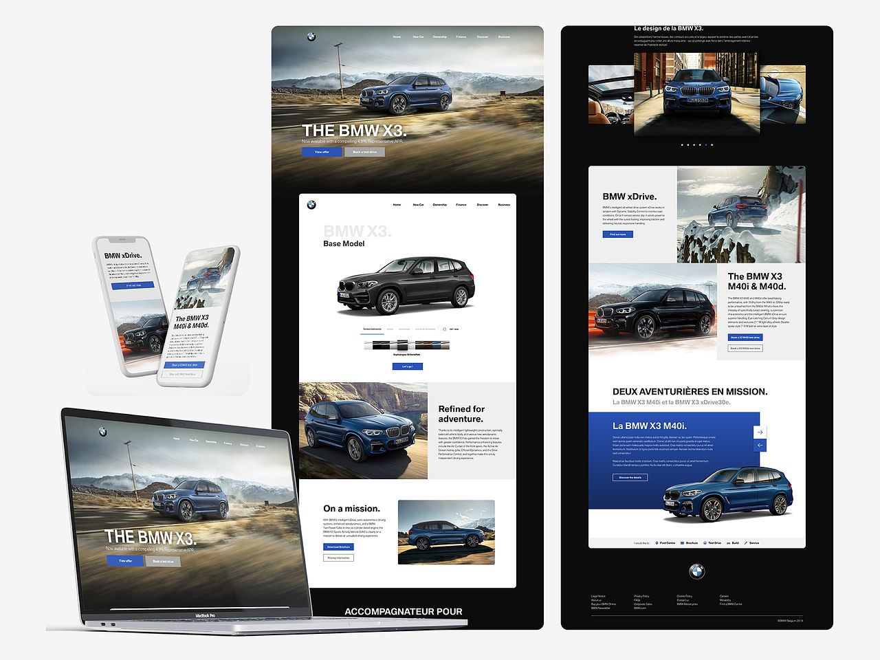 Landing page -BMW X3