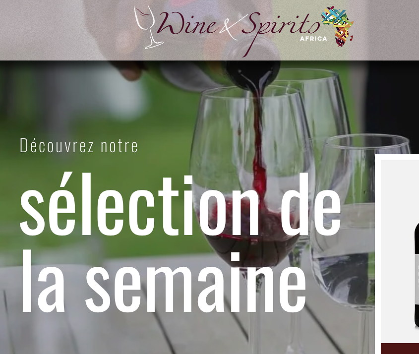 Design web / wine & spirits africa