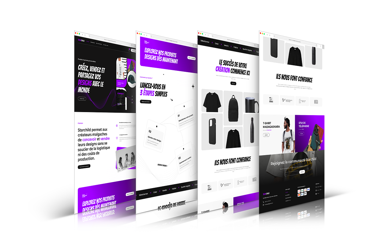 Starchild - Website Design