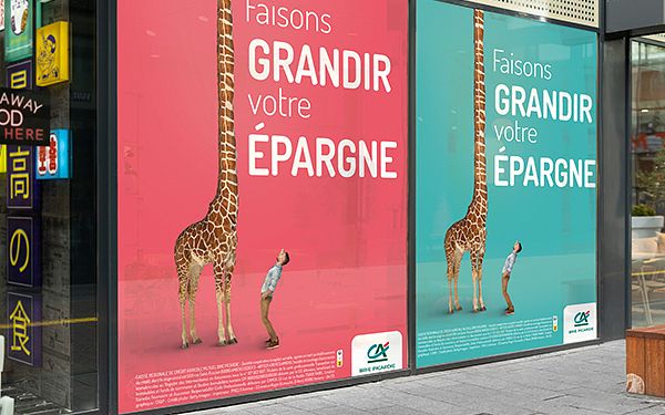 Campagne de pub épargne