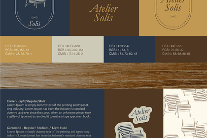 Atelier Solis - Brandboard