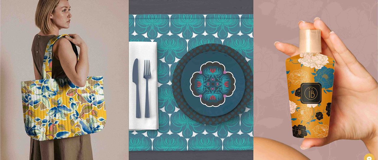 Pattern design textile et surface