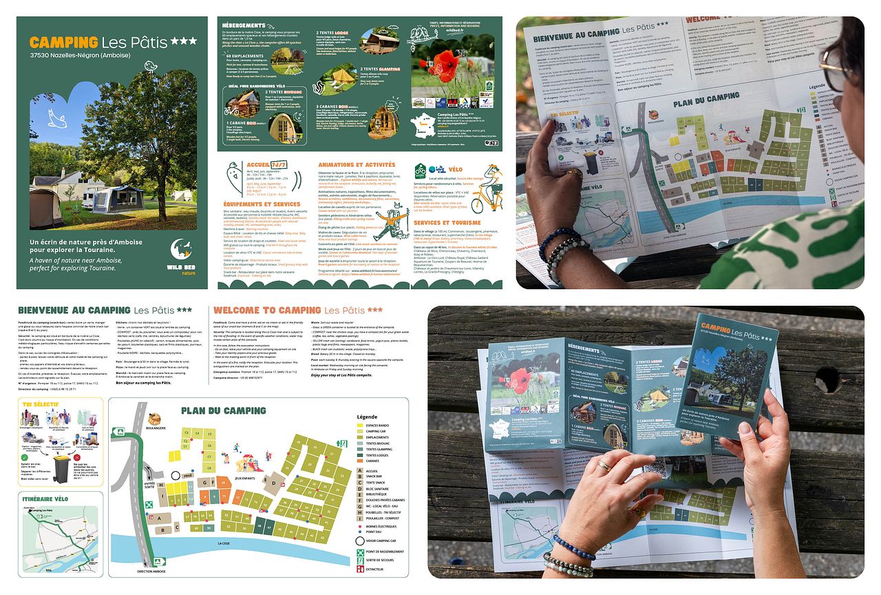 Dépliant 16 pages, 8 volets