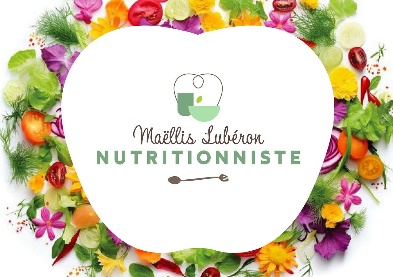 Logo de la nutritionniste Maëllis Lubéron