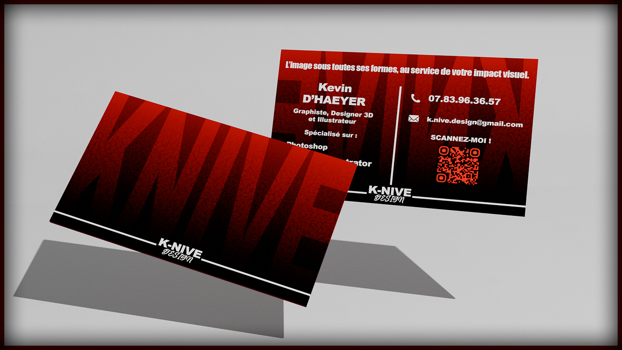 Carte Visite K-NIVE Design