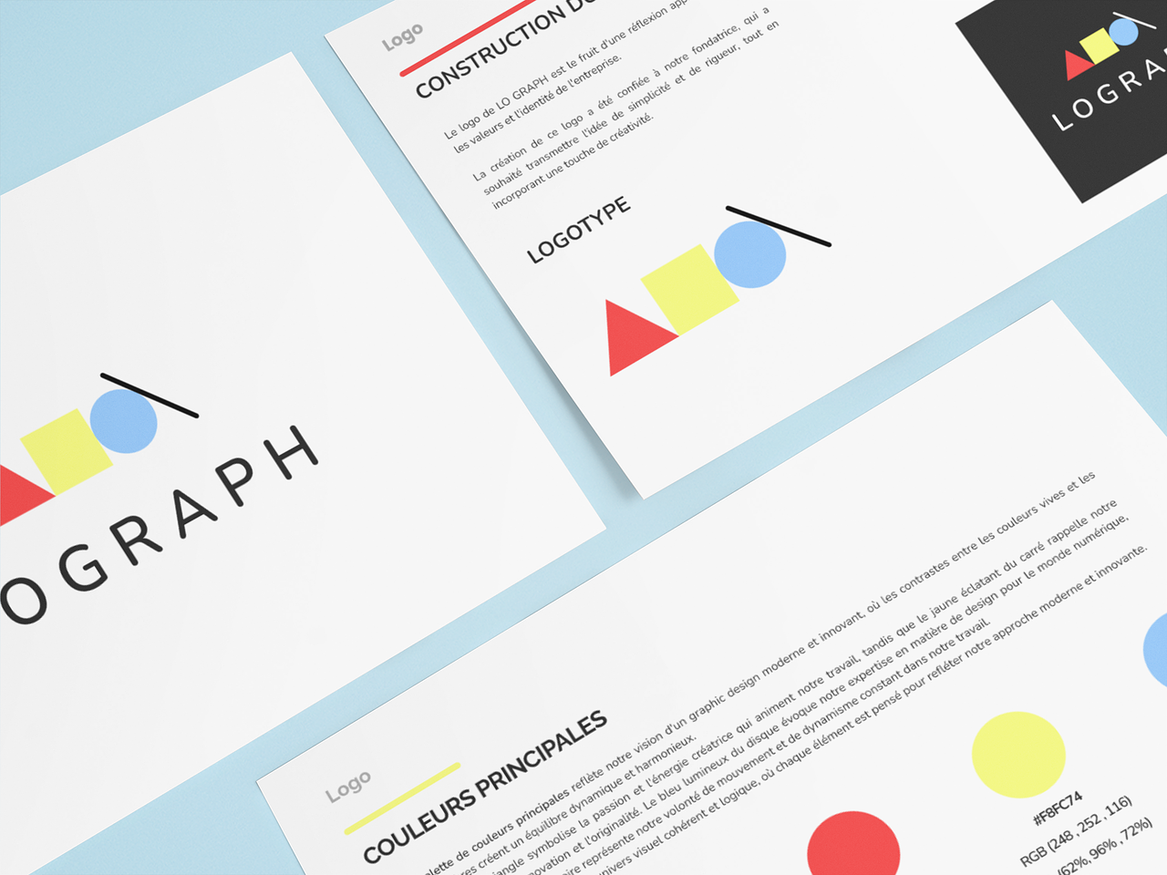 Identité visuelle & charte : studio de graphisme