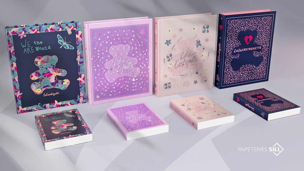 Couverture Lulu Castagnette classeur et agenda